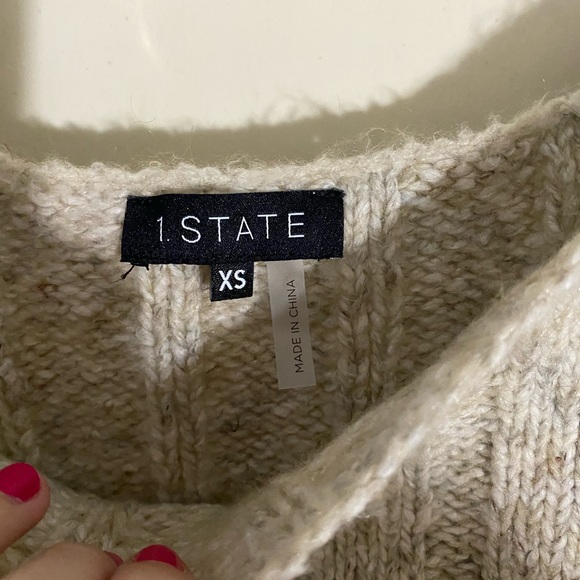 Oversized crop sweater - Picture 3 of 3